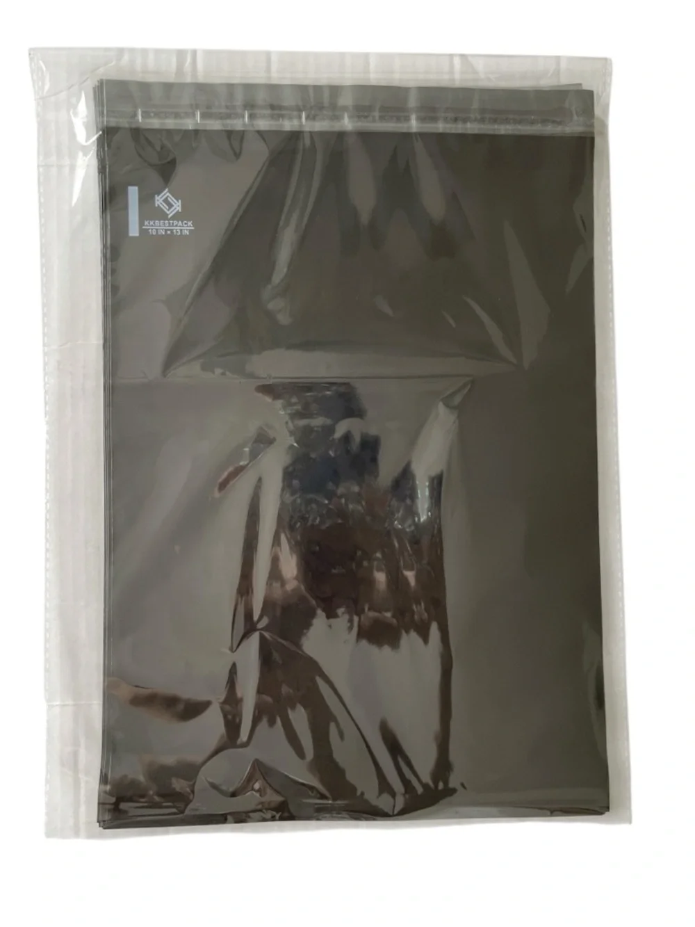 Black Protective Poly Mailer Envelopes - Pack of 15
